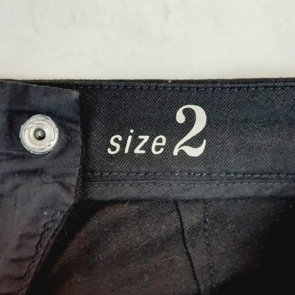 J. Crew Dannie Skinny Black Pockets Zipper in Back Preppy Pants P554 - Picture 8 of 11